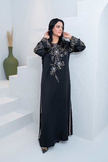 Noore Shehzadi Black Handmade Suit