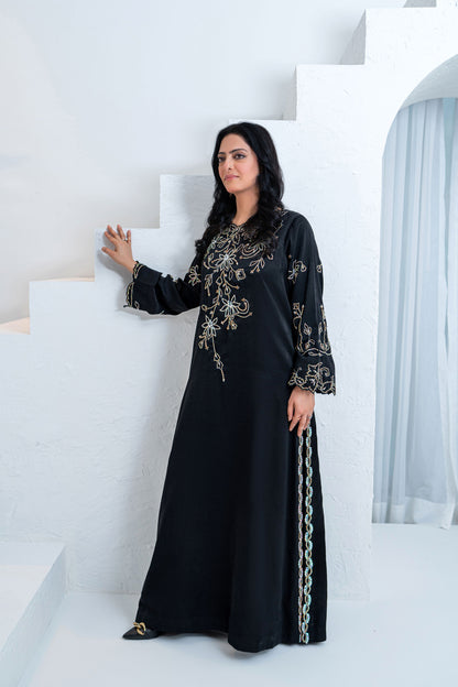 Noore Shehzadi Black Handmade Suit