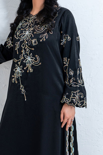 Noore Shehzadi Black Handmade Suit