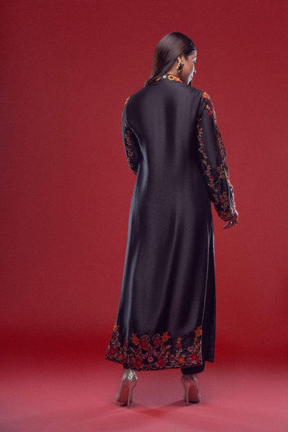 Mahi Khwab Black Handmade Suit